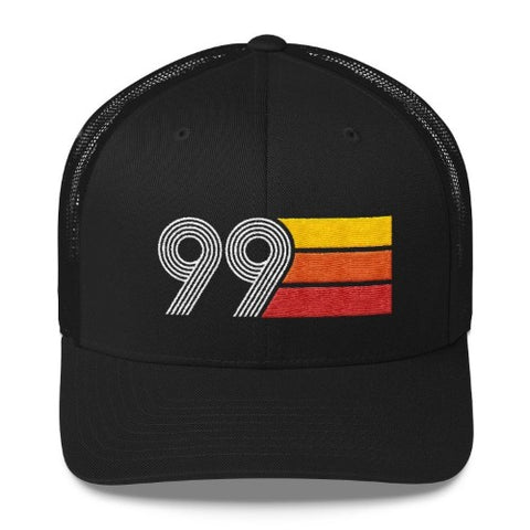 1999 trucker hat black