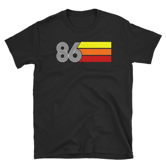 Retro Expo 1986 Men's Women's Short-Sleeve Unisex T-Shirt