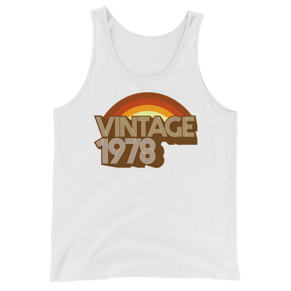 Vintage 1978 Retro Expo Unisex  Tank Top - Styleuniversal
