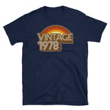 Vintage 1978 Retro Expo Short-Sleeve Unisex T-Shirt - Styleuniversal