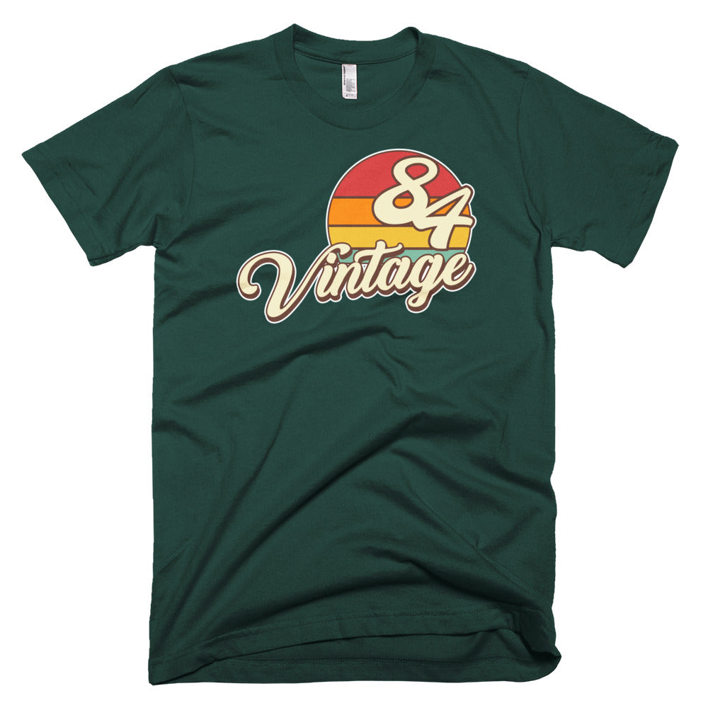 Vintage 1984 Retro Birthday Short-Sleeve T-Shirt - Styleuniversal