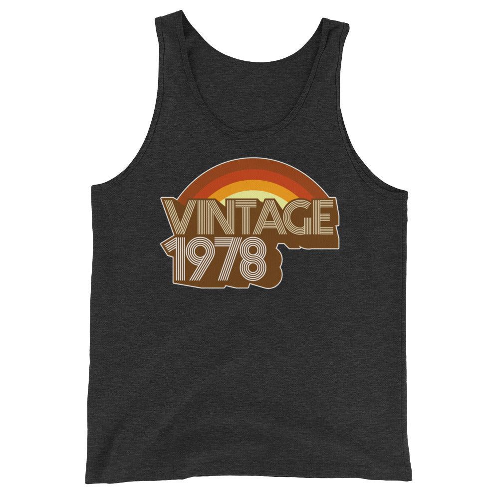 Vintage 1978 Retro Expo Unisex  Tank Top - Styleuniversal