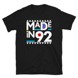 Made in 1992 Retro 90s Short-Sleeve Unisex T-Shirt