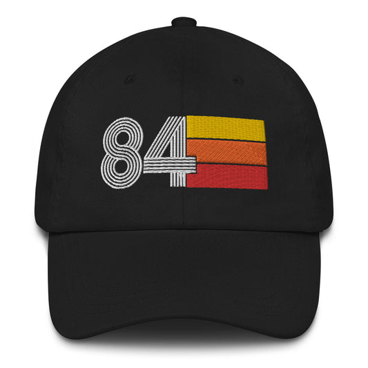 Retro Tri-Line 1984 Baseball Dad Hat