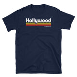 Retro Hollywood California Short-Sleeve Unisex T-Shirt