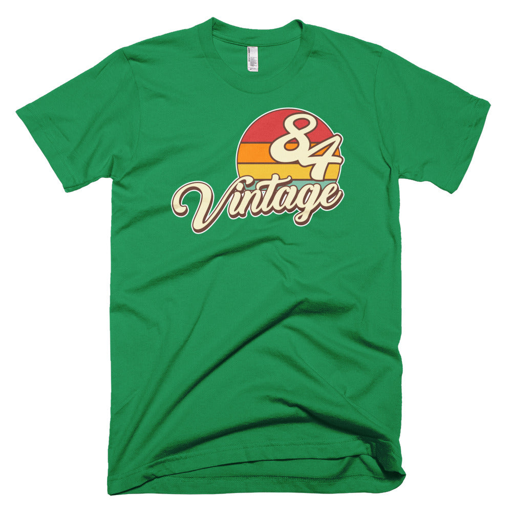 Vintage 1984 Retro Birthday Short-Sleeve T-Shirt - Styleuniversal