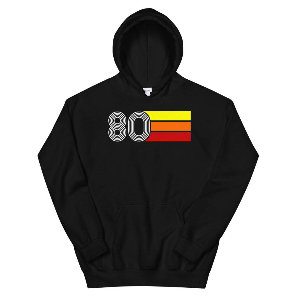 Retro Expo 1980 Men's Women's Unisex Hooded Sweatshirt
