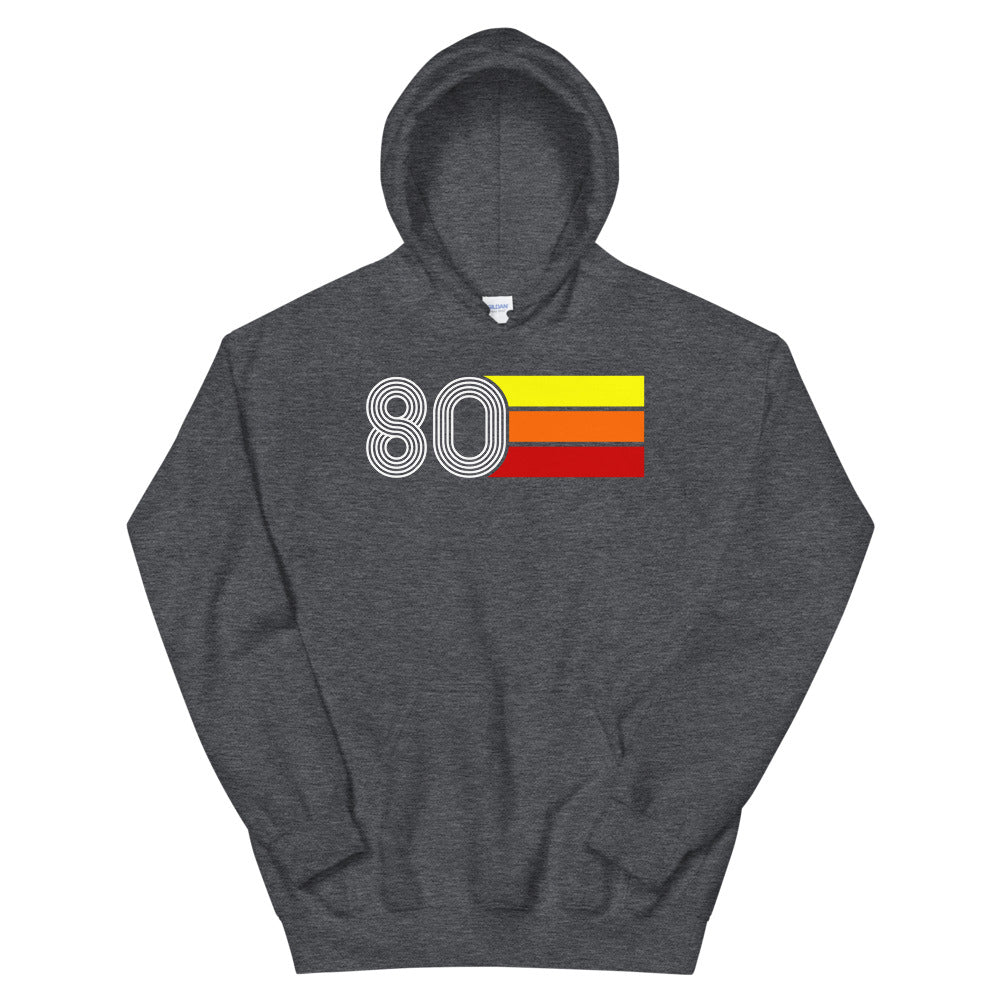 Retro Expo 1980 Men's Women's Unisex Hooded Sweatshirt
