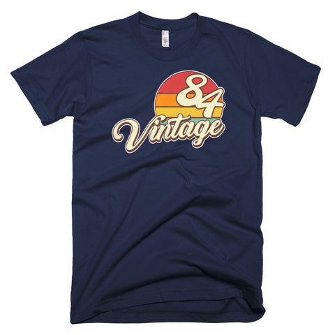 Vintage 1984 Retro Birthday Short-Sleeve T-Shirt - Styleuniversal