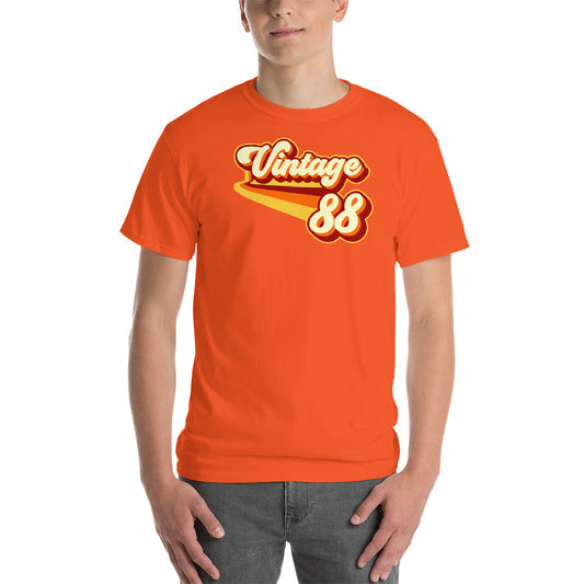Vintage 1988 Warm Retro Lines CLASSIC FIT Short-Sleeve T-Shirt