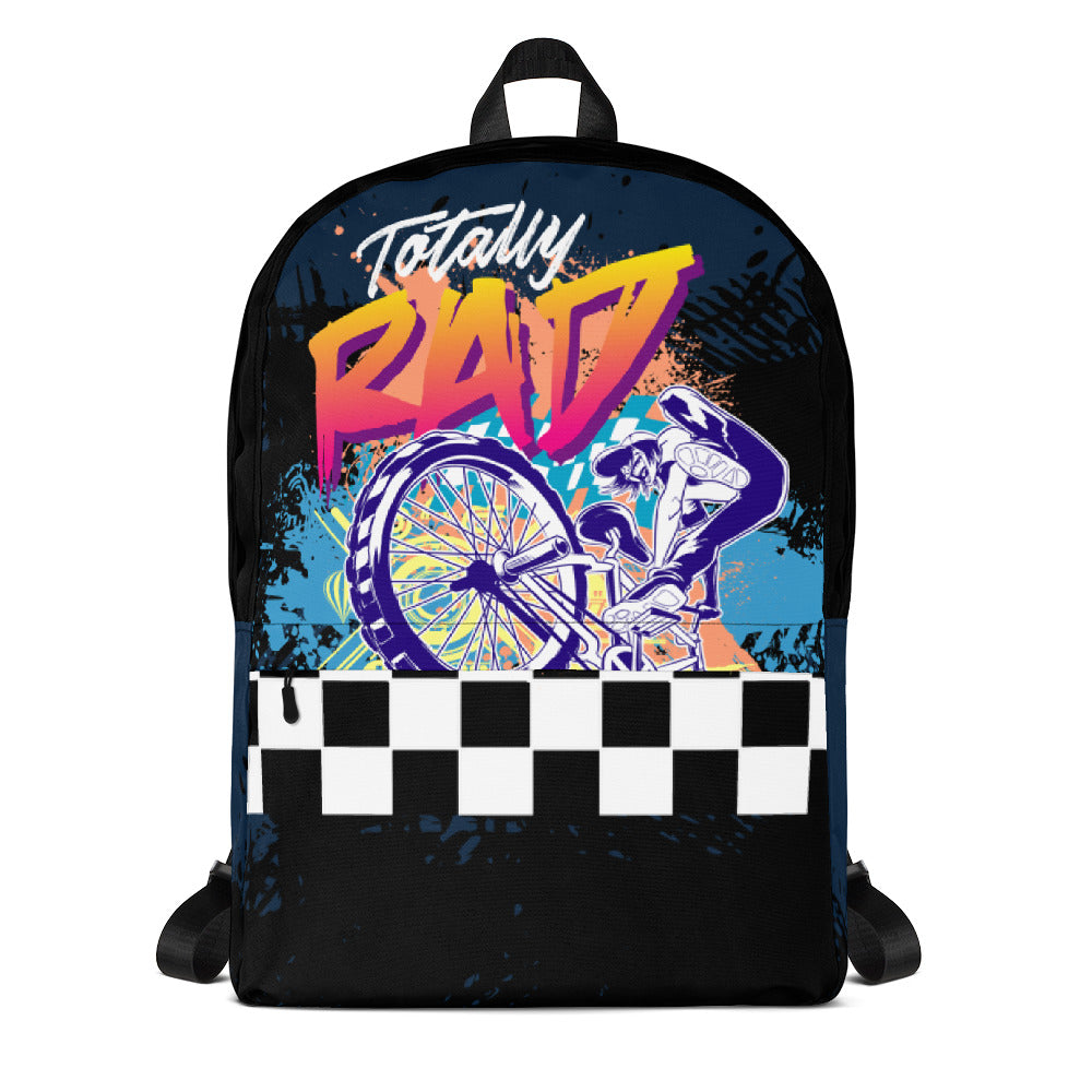 Totally Rad BMX Bike Freestyle Backpack - Styleuniversal