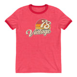 40th Birthday Vintage 1978 Ringer T-Shirt - Styleuniversal