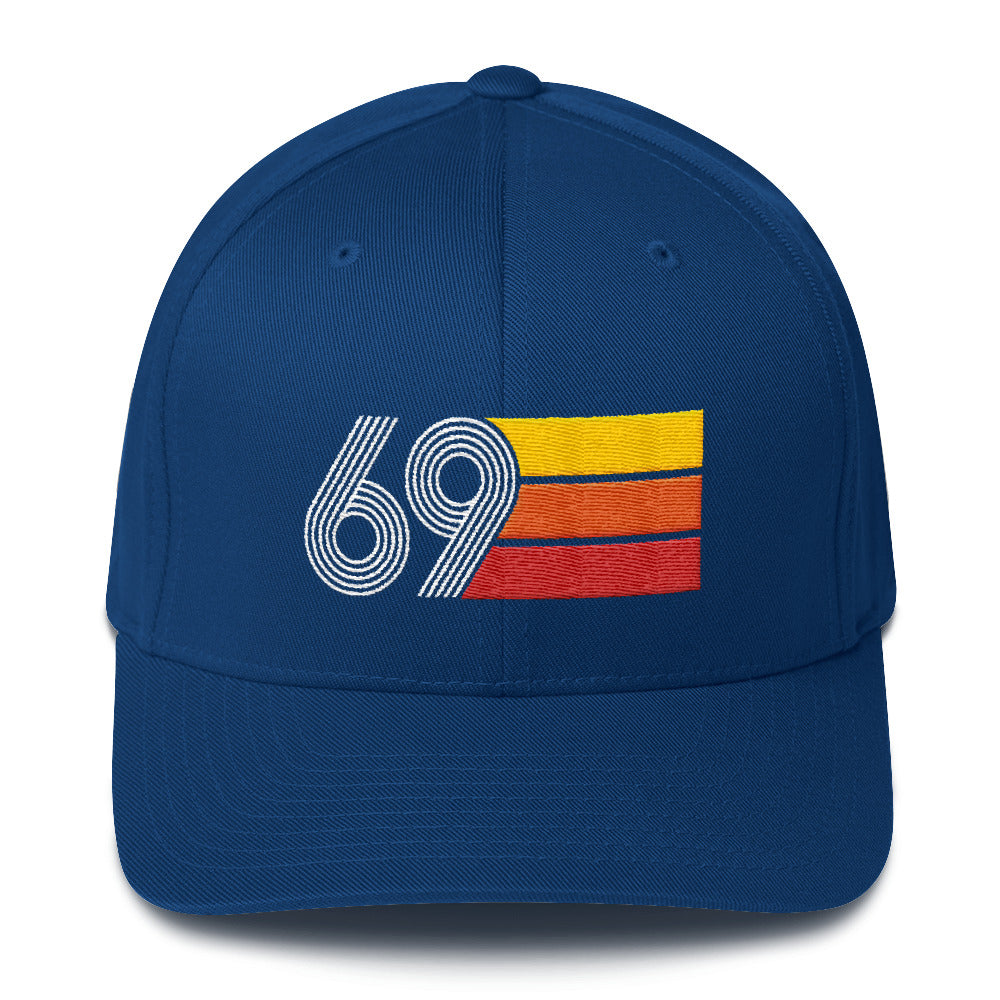 Vintage 1969 Retro Structured Twill Cap L/XL - Styleuniversal