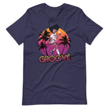 Groove Retro 70's 80's Roller Skate Short-Sleeve Unisex T-Shirt
