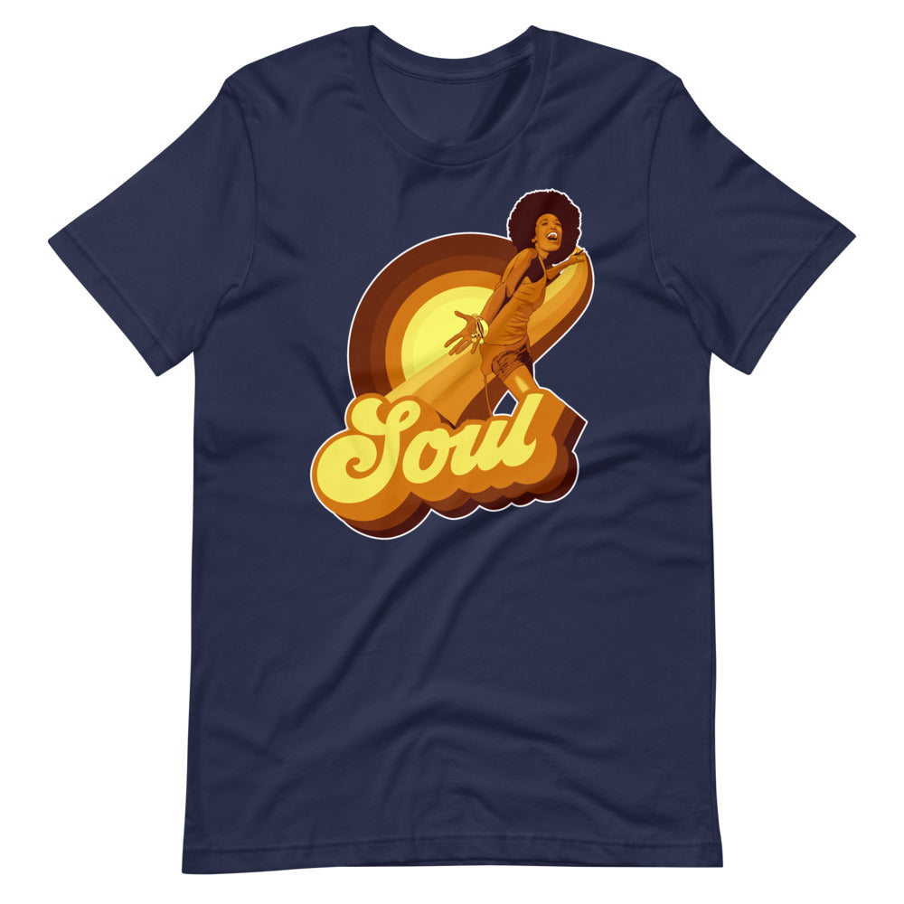 70's Soul Disco Funk Short-Sleeve Unisex T-Shirt