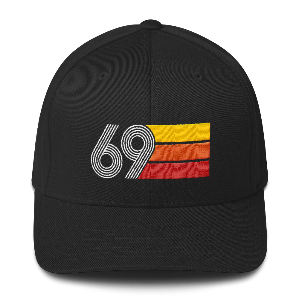 Vintage 1969 Retro Structured Twill Cap L/XL - Styleuniversal