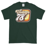 Vintage 1978 Retro Birthday Short-Sleeve T-Shirt - Styleuniversal