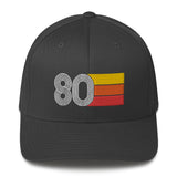 80 1980 fitted baseball cap