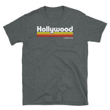 Retro Hollywood California Short-Sleeve Unisex T-Shirt