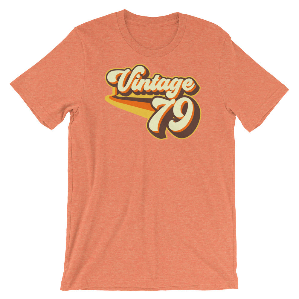 Vintage 1979 Short-Sleeve Unisex T-Shirt