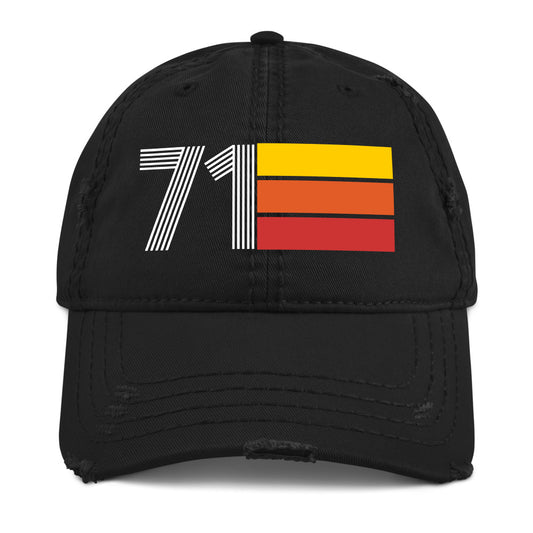 1971 Retro 71 Distressed Dad Hat