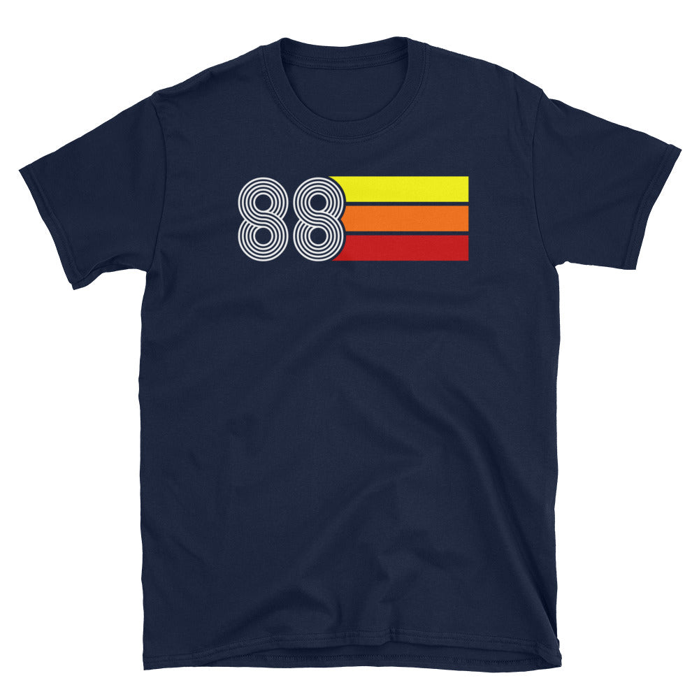 Retro Expo 1988 Men's Women's Short-Sleeve Unisex T-Shirt