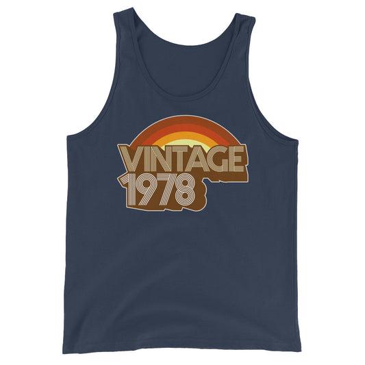 Vintage 1978 Retro Expo Unisex  Tank Top - Styleuniversal