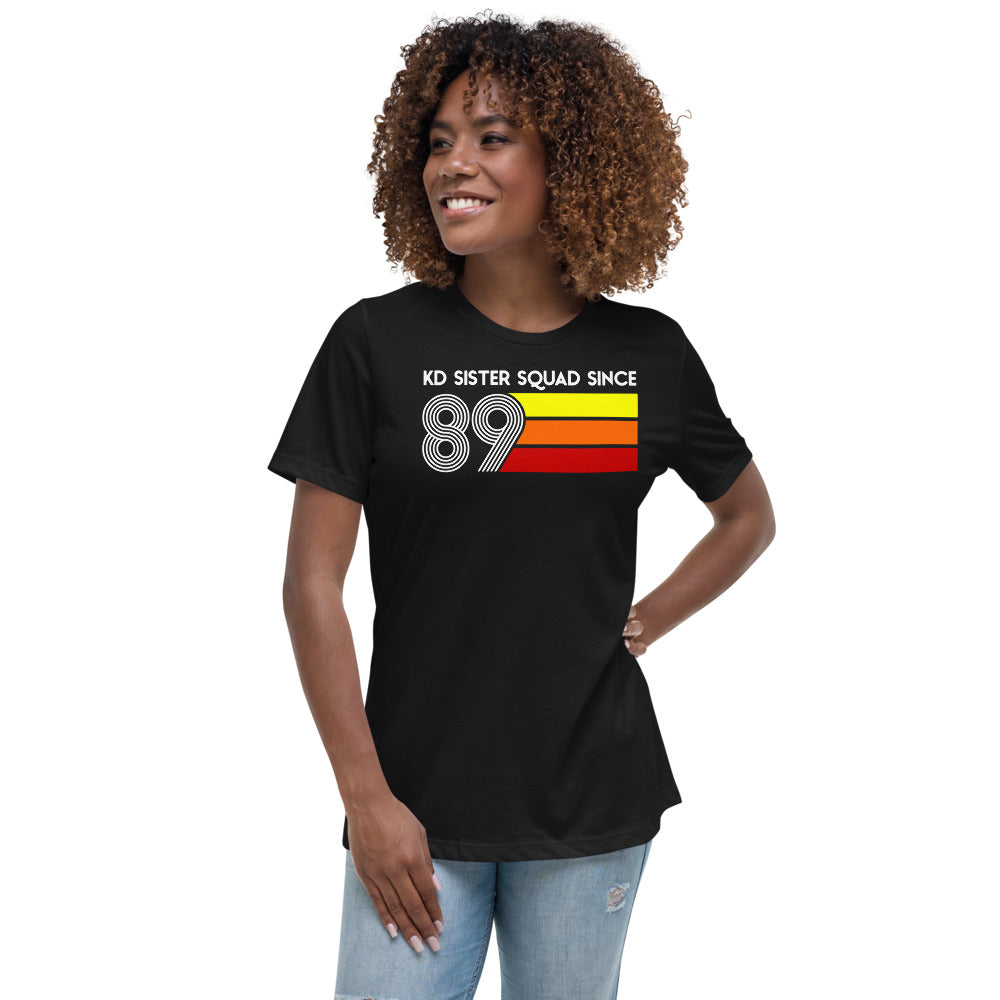 KD Squad since 89 Women's Relaxed T-Shirt