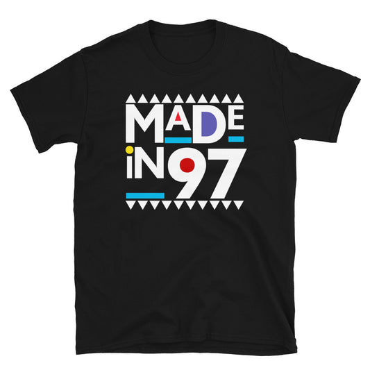 Made in 1997 Retro 90s Short-Sleeve Unisex T-Shirt
