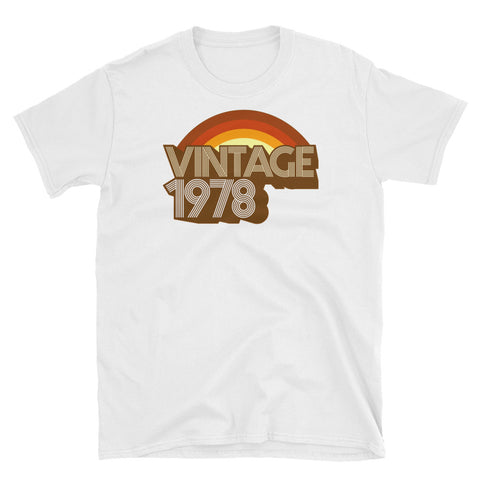 Vintage 1978 Retro Expo Short-Sleeve Unisex T-Shirt - Styleuniversal