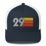 29 Retro Trucker Hat Birthday Gift Cap Decoration Party Idea for Women Men