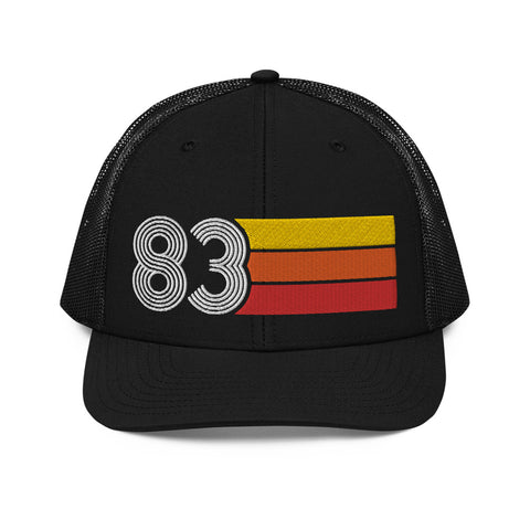 83 - 1983 Retro Style Richardson 112 Trucker Hat for Men Women
