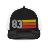 83 - 1983 Retro Style Richardson 112 Trucker Hat for Men Women