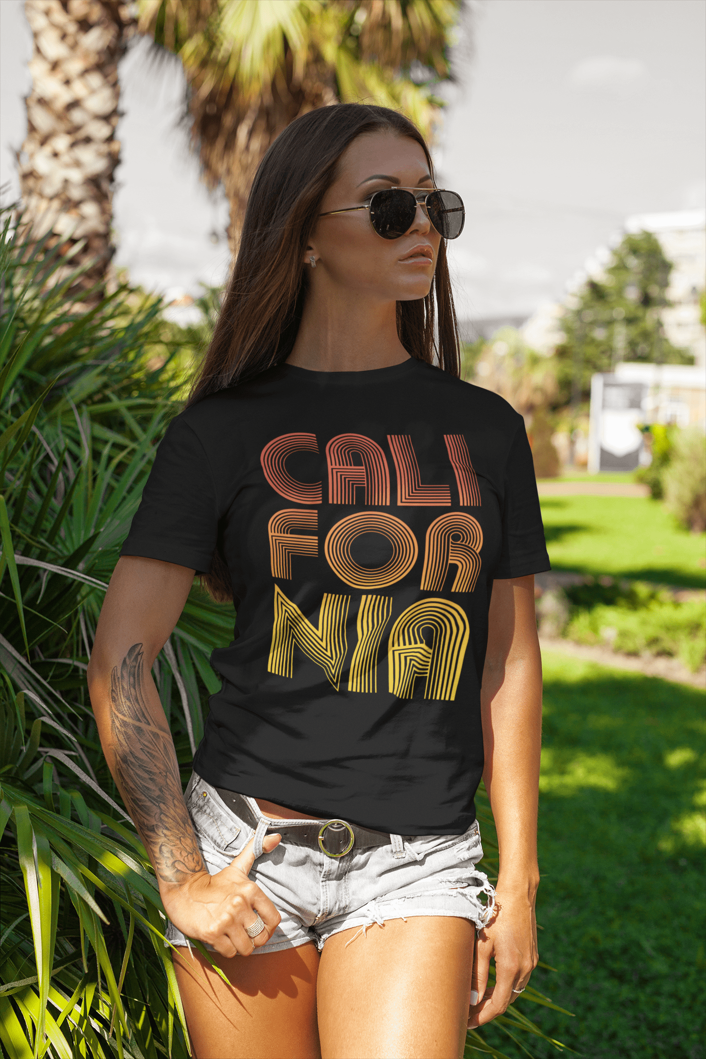 California retro t-shirt