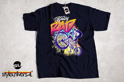 Totally Rad 80's BMX Bike Short-Sleeve Unisex T-Shirt