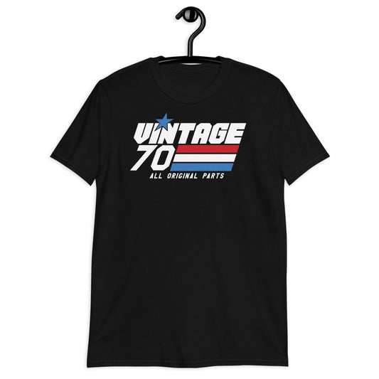 Vintage 1970 - All Original Parts Short-Sleeve Unisex T-Shirt