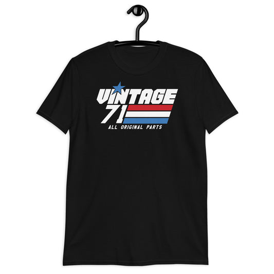 Vintage 1971 - All Original Parts Short-Sleeve Unisex T-Shirt
