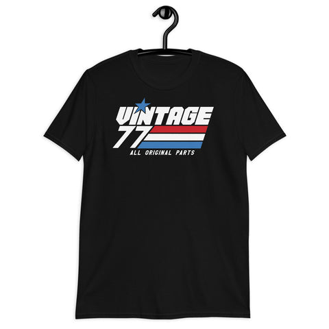Vintage 1977 - All Original Parts Short-Sleeve Unisex T-Shirt