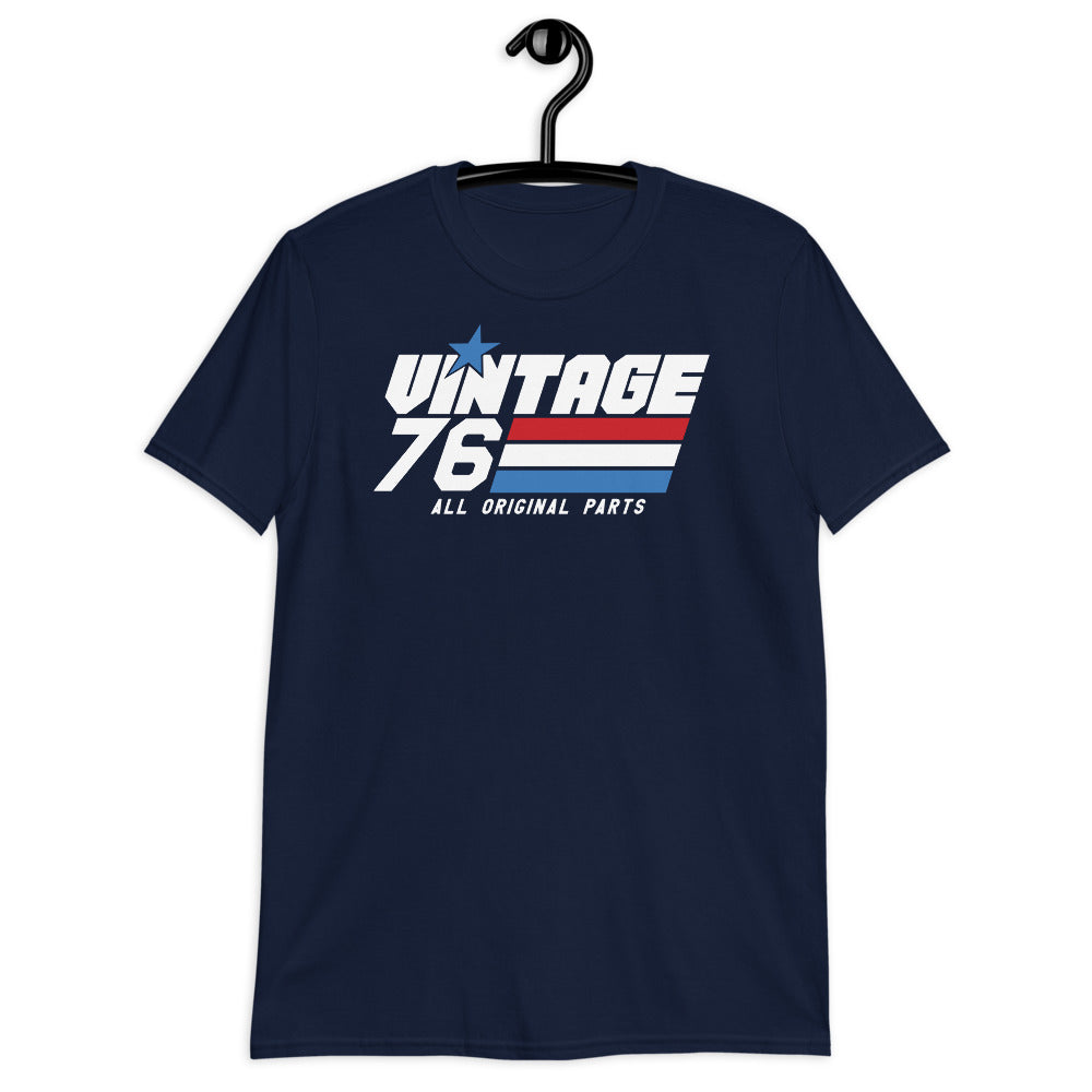 Vintage 1976 - All Original Parts Short-Sleeve Unisex T-Shirt