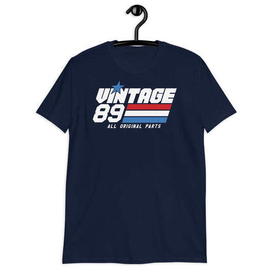 Vintage 1989 - All Original Parts Short-Sleeve Unisex T-Shirt