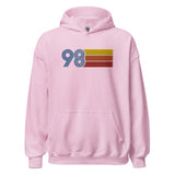 98 - Retro Tri-Line Large Embroidery Unisex Hoodie