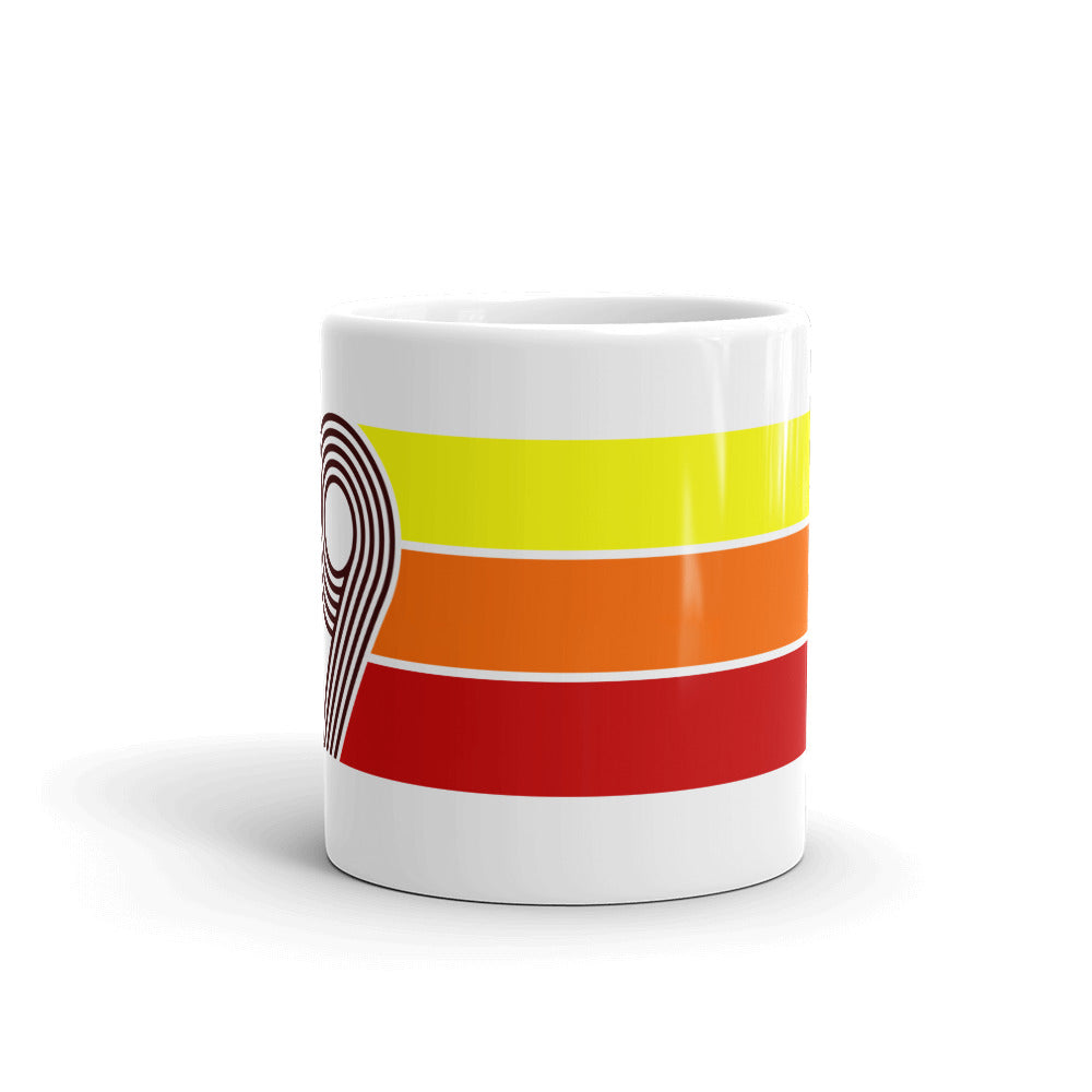 79 - 1979 Retro Tri-Line 11oz White Glossy Mug
